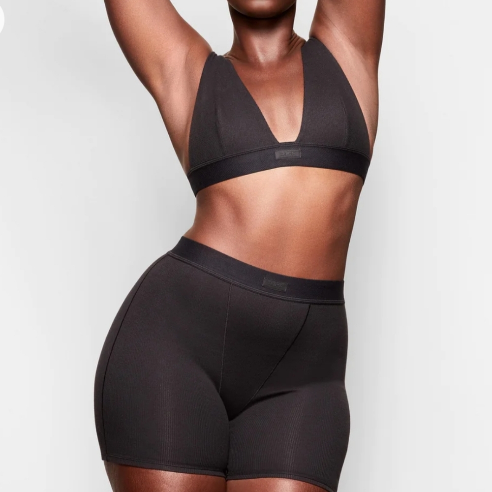 NWT SKIMS Cotton Rib Boxer